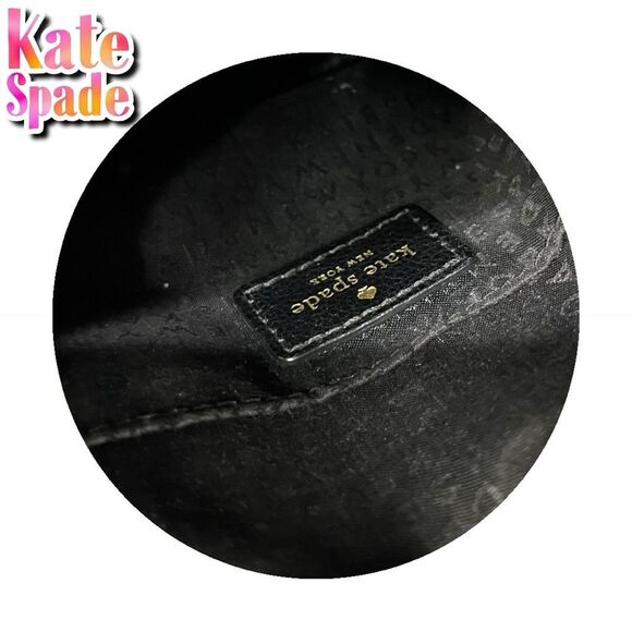 Preowned EUC Kate Spade Laurel Way Glitter Mini Reiley Satchel – Black - Picture 12 of 13